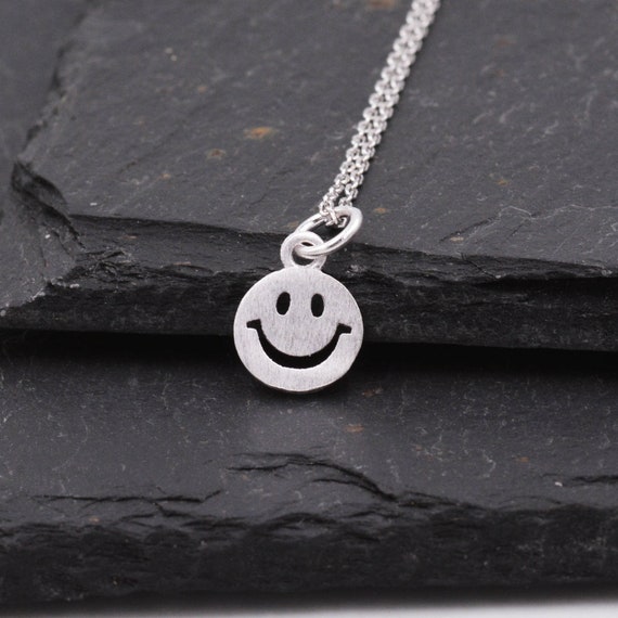 quirky silver necklace