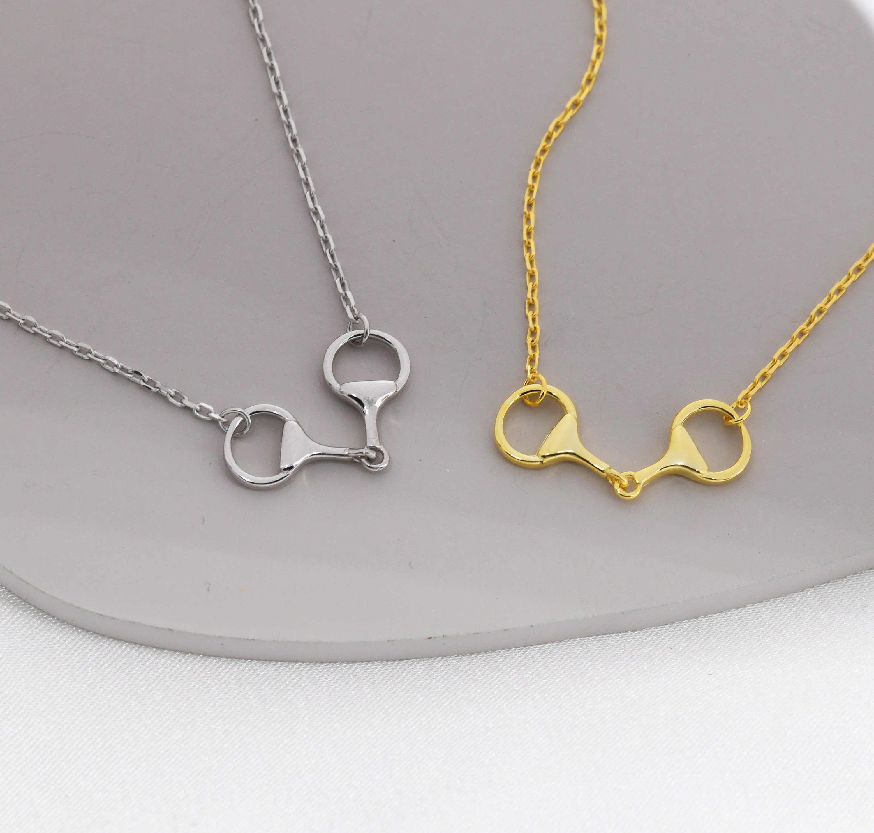 Hollis Bit Necklace - Silver