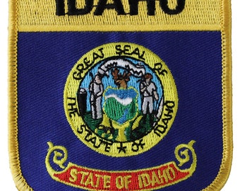 Idaho Flag Shield Patch