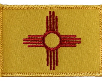 New Mexico Flag Rectangular Patch