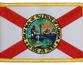 Florida Flag Rectangular Patch