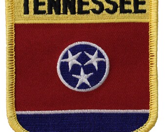 Tennessee Flag Shield Patch