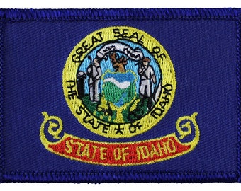Idaho Flag Rectangular Patch