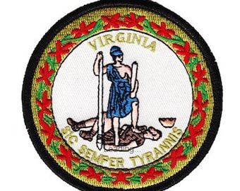 Virginia 3" Circular Patch