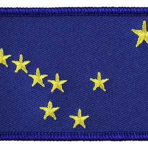 Alaska Flag Rectangular Patch