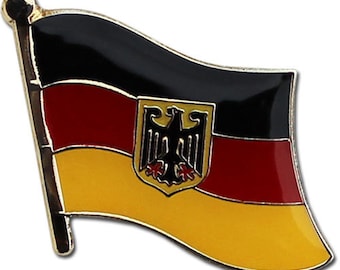 Germany with eagle Flag Lapel Pin