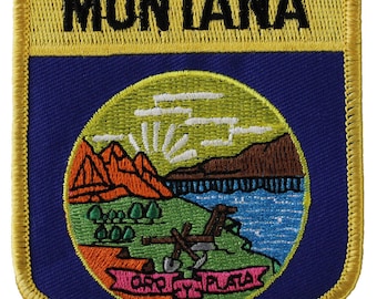 Montana Flag Shield Patch