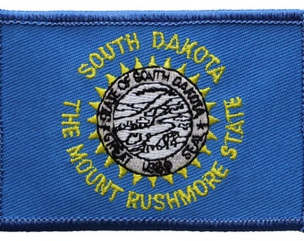 South Dakota Flag Rectangular Patch
