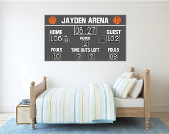 Basketball Decor Etsy