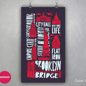 Custom-City-Poster-Design, Custom-City-Poster, angepasst Stadt Druck, Stadt Illustration, kundenspezifischen Auftrag, Stadtplan Design Kunstwerk Skyline
