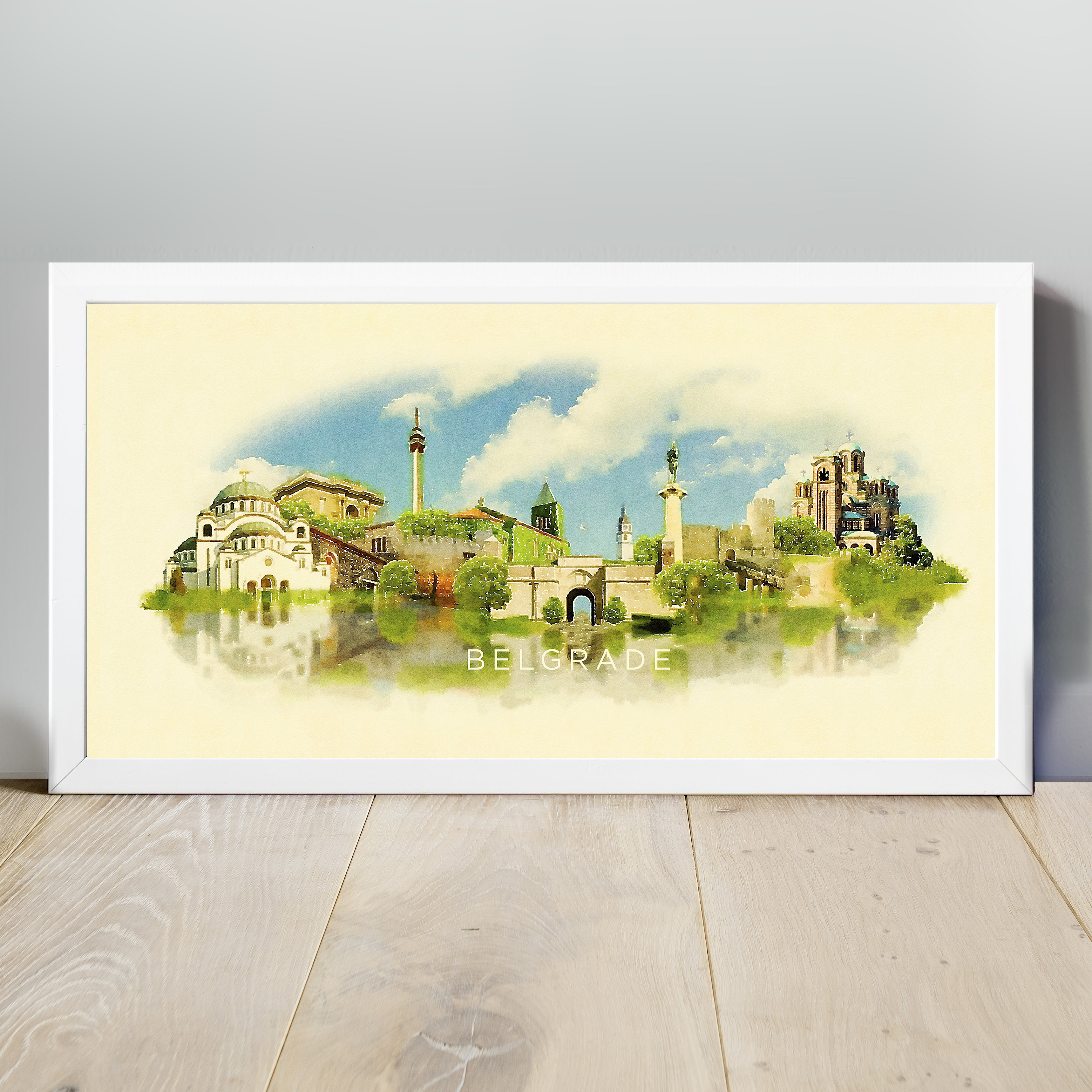 Belgrade Poster - Etsy