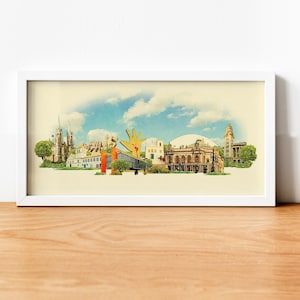 Aquarell Sao Paulo Stadt Illustration, Sao Paulo Kunstwerk, Sao Paulo Skyline, Panorama Sao Paulo Poster, Sao Paulo Druck, Stadt Kunst Wand Kunst