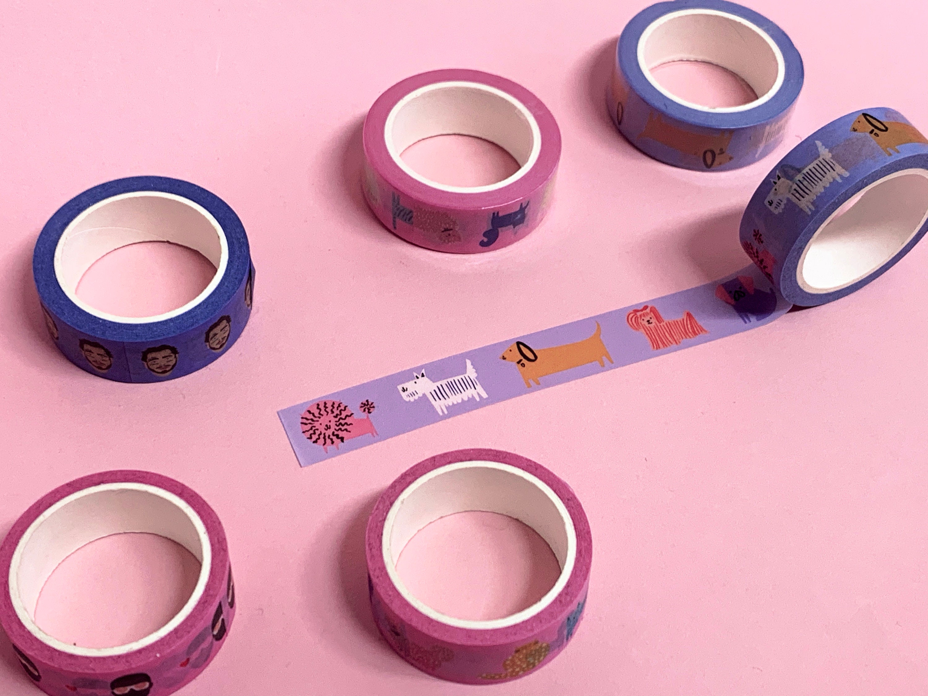 Cat & Dog Washi Tape Washi Tape Craft Tape Masking Tape | Etsy