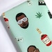 Rapping Paper - Hip hop wrapping paper - Snoop Dogg - Kendrick Lamar - Kanye West - Jay Z - Hip hop - Gift Wrap 