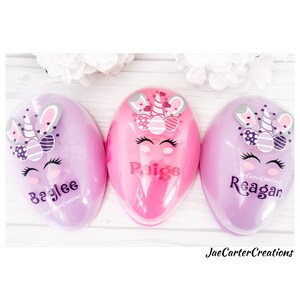 Jumbo Easter Egg, Personalized Unicorn Jumbo Egg image 5