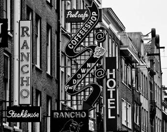 Amsterdam Street Signs Print