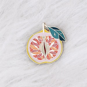 pins peony flower - flower enamel lapel pin - peony Badge - pins - enamel pins gold metal - accessory and gift woman - rose pins