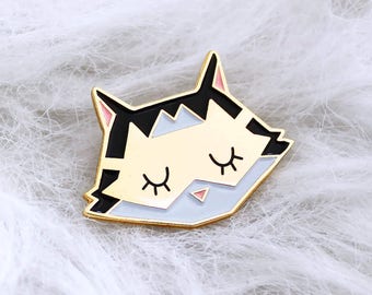 pins cat - cat enamel pin - kitten Badge - pins -lapel pin - enamel pins gold metal - accessory and gift woman - Kid mode