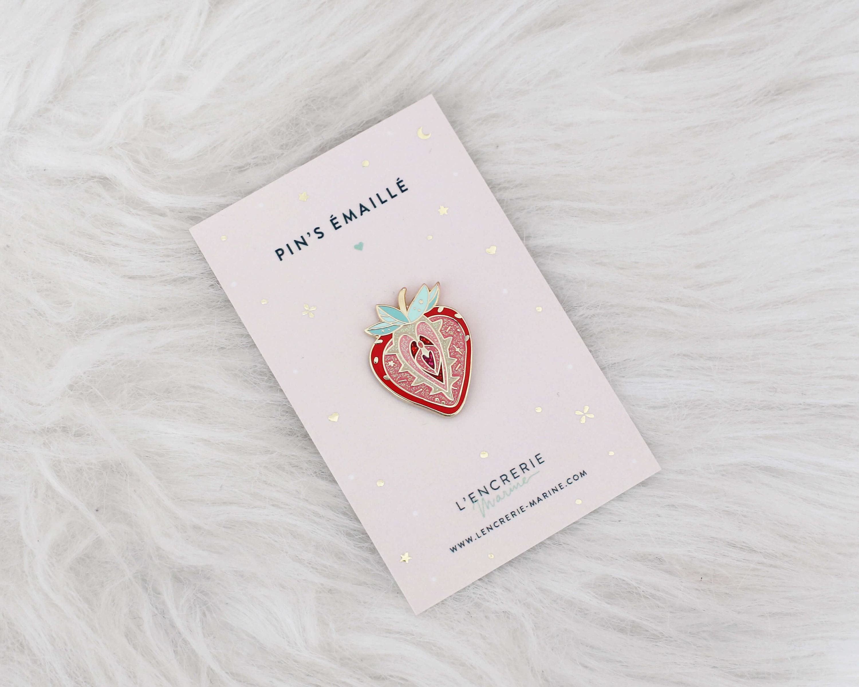 Pins Fruit Strawberry - Enamel Lapel Pin - Red Fruit - Glitters - Etsy