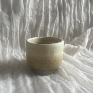 Bamboo Ceramic Espresso cup, 50ml cream mugs, black ceramic mug, handmade clay cup, british gift, espresso coffee lover, ceramics shots