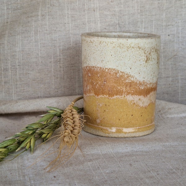 Ceramic Double Espresso cup, 100ml dunes mugs, orange ceramic mug, handmade clay cups, unique gift, espresso coffee lover, ceramics shot