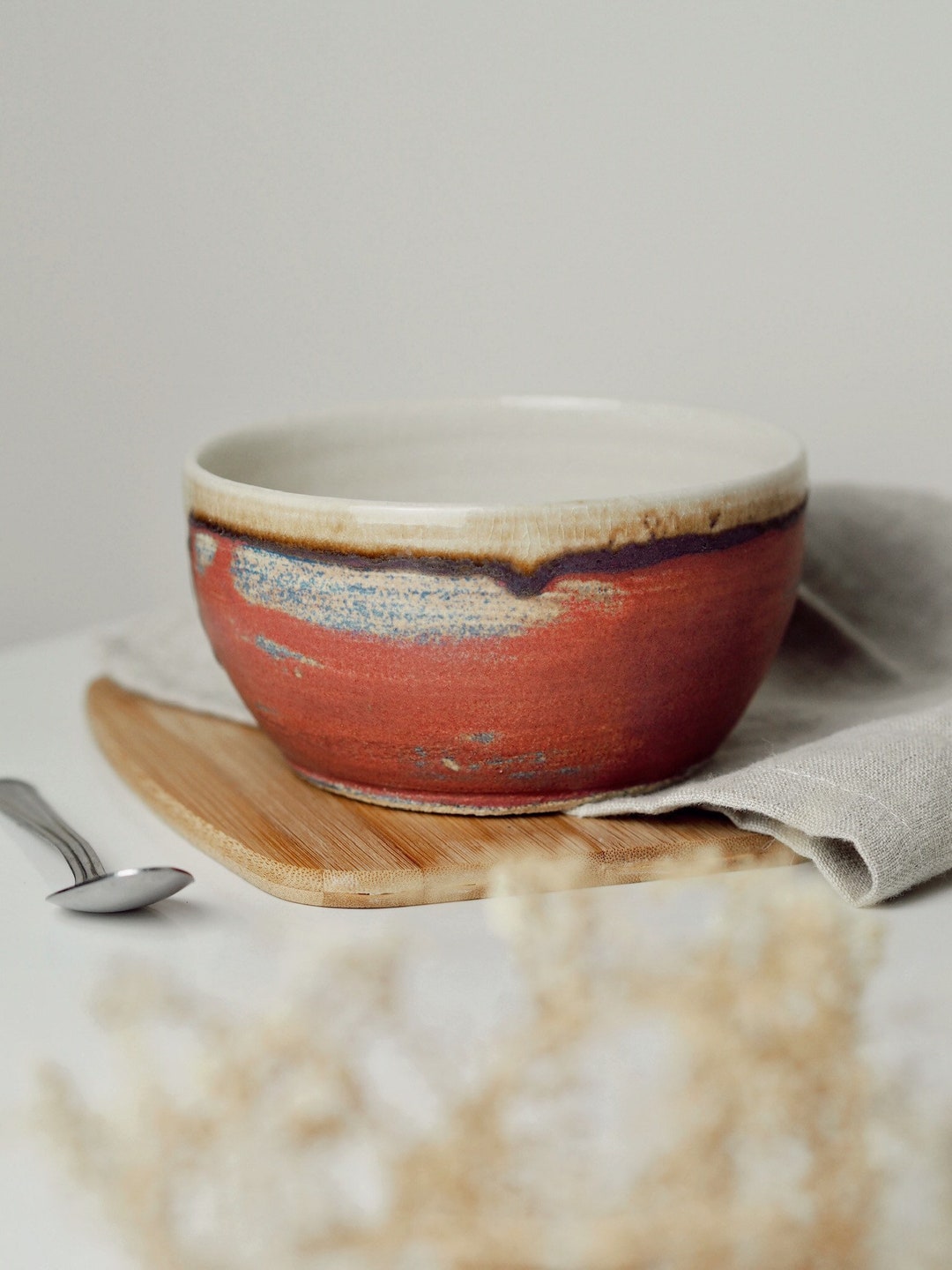 Handmade Ceramic Bowl,pink and Blue, Glazed Ceramics Dish, Blue Stoneware  Kitchenware, Berry Glaze Dining, Cosy Soup Pot, Ecofriendly Living - Etsy  Hong Kong