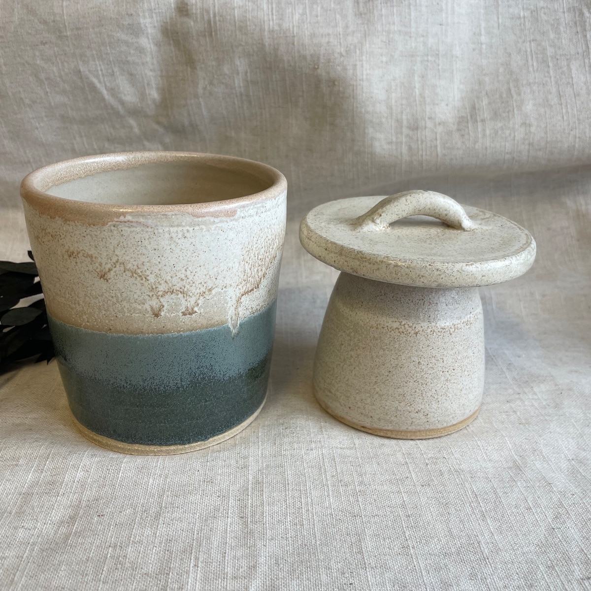 Mountains Ceramic Butter Crock, Handmade Butter Cellar, Hand Thrown Butter Vessel, French Butter Dish - Etsy