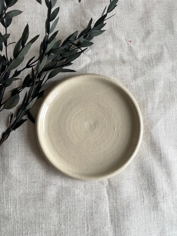 NEW White Cake Plate, handmade cake ceramics, afternoon tea, unique white cream plate, handcrafted serving ceramics, home kitchen decor