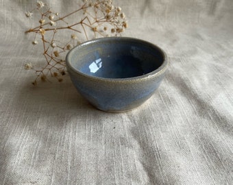 NEW Sky Blue Condiment Pot, handmade ceramics, blue bowl, glazed ceramics dish, kitchenware, serving ceramics, condiment lovers