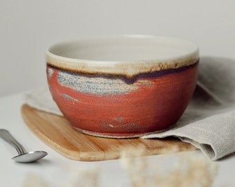 Pink ceramic bowl, handmade glazed dish, pink berry stoneware kitchenware, dining nibble bowl, eco friendly living, small bowls set