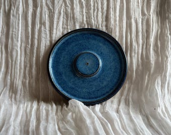 Sea Fever Incense Stick Holder, Home Decor, Boho Home, Hand Thrown Ceramics, clean Burning Tray