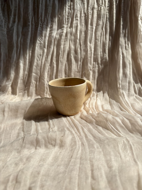 Cream Mini Mug 150ml, Handmade Ceramic Mug, Cream Cup, Unique British Gift,  Tea Coffee Lover, Mini Mug, Cream Mugs - Etsy