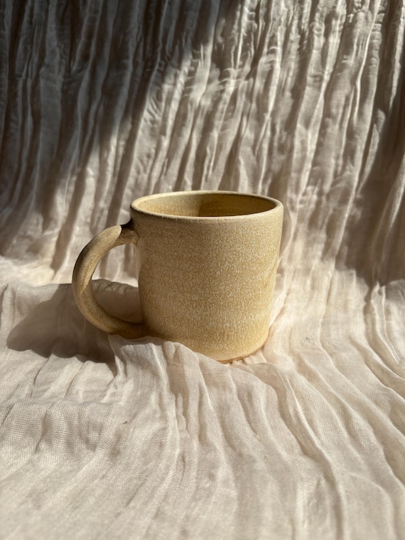Handmade Ceramic Mug, Cream Glazed Cup, 400ml Cream Mugs, Unique British  Gift, Tea Coffee Lover, Ocean Glazed Dining, Soft Sand Mugs - Etsy