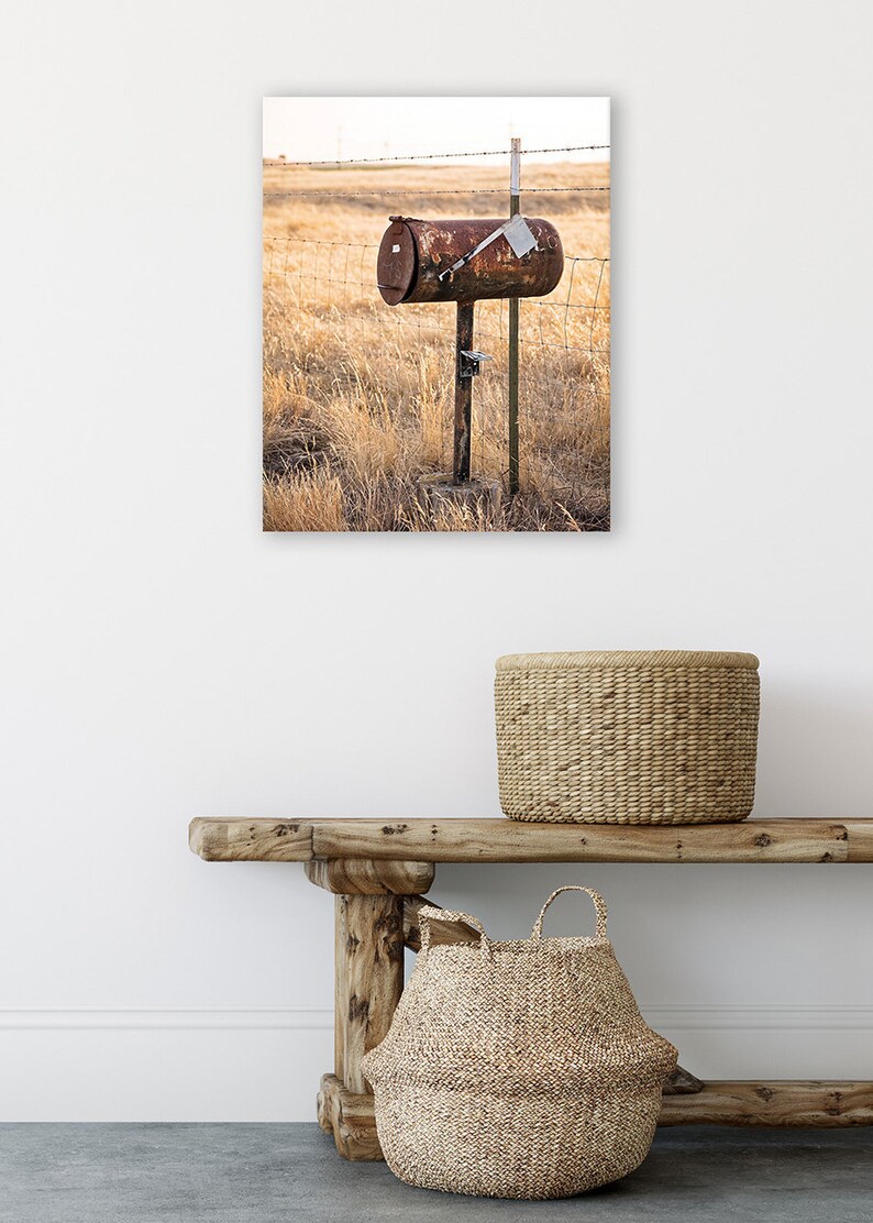 Rustic Country Art Country Wall Decor Mailbox Photography Etsy