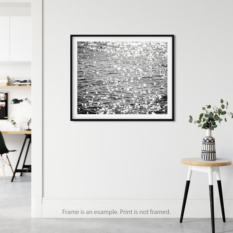 Blue Wall Decor Bathroom Wall Art Ocean Wall Art Blue Beach Etsy