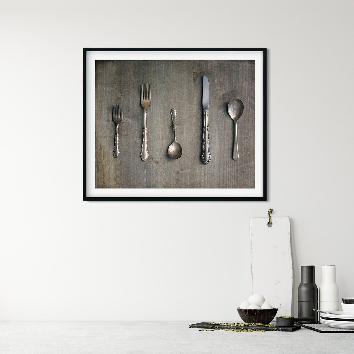 Rustic Kitchen Wall Art Rustic Wall Decor Farmhouse Kitchen Etsy