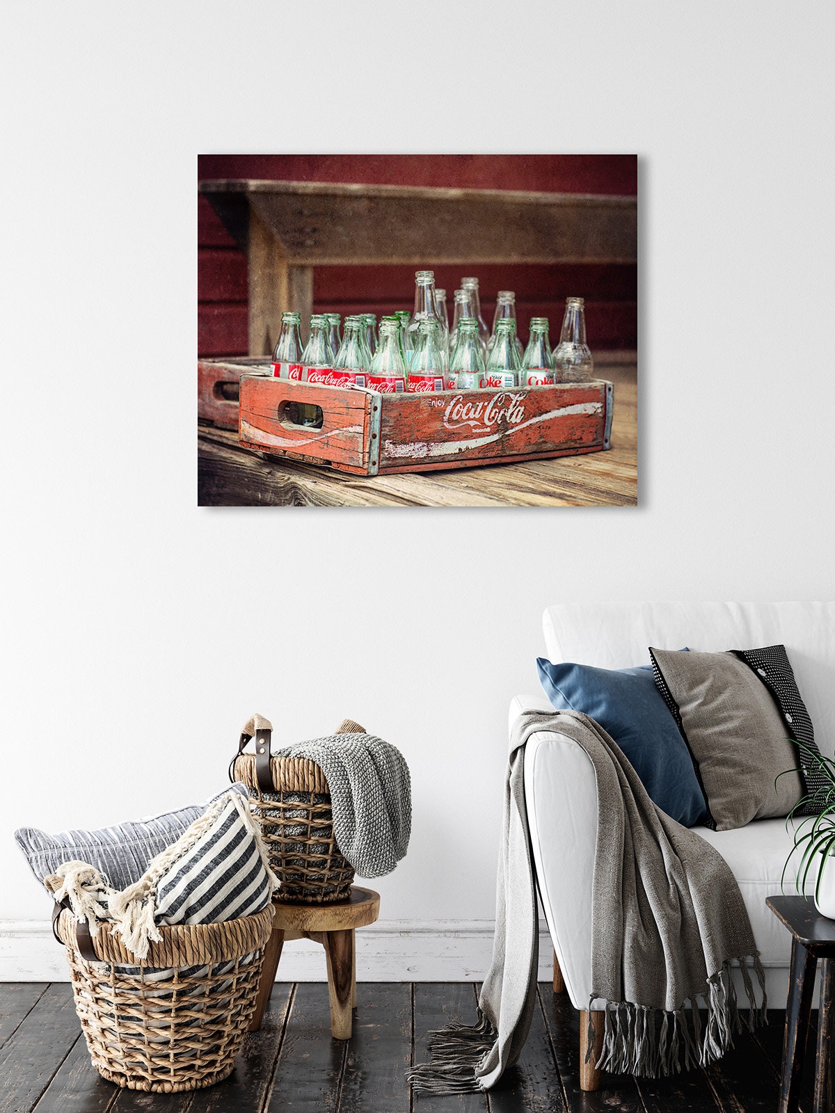 Rustic Wall Decor Kitchen Wall Art Red Wall Decor Red Wall Etsy