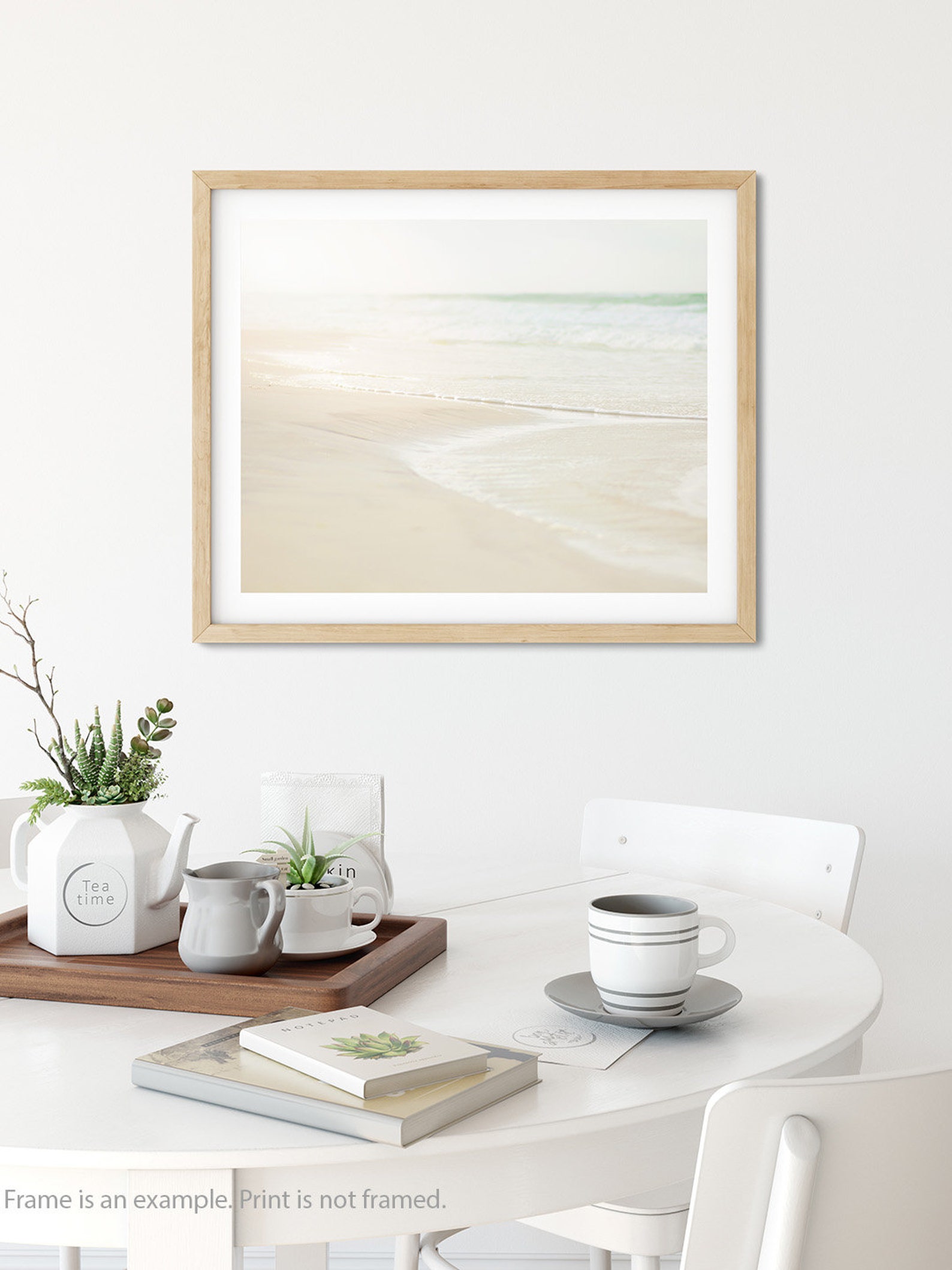 BEACH Wall Art Bathroom Wall Decor Coastal Wall Art Ocean Etsy