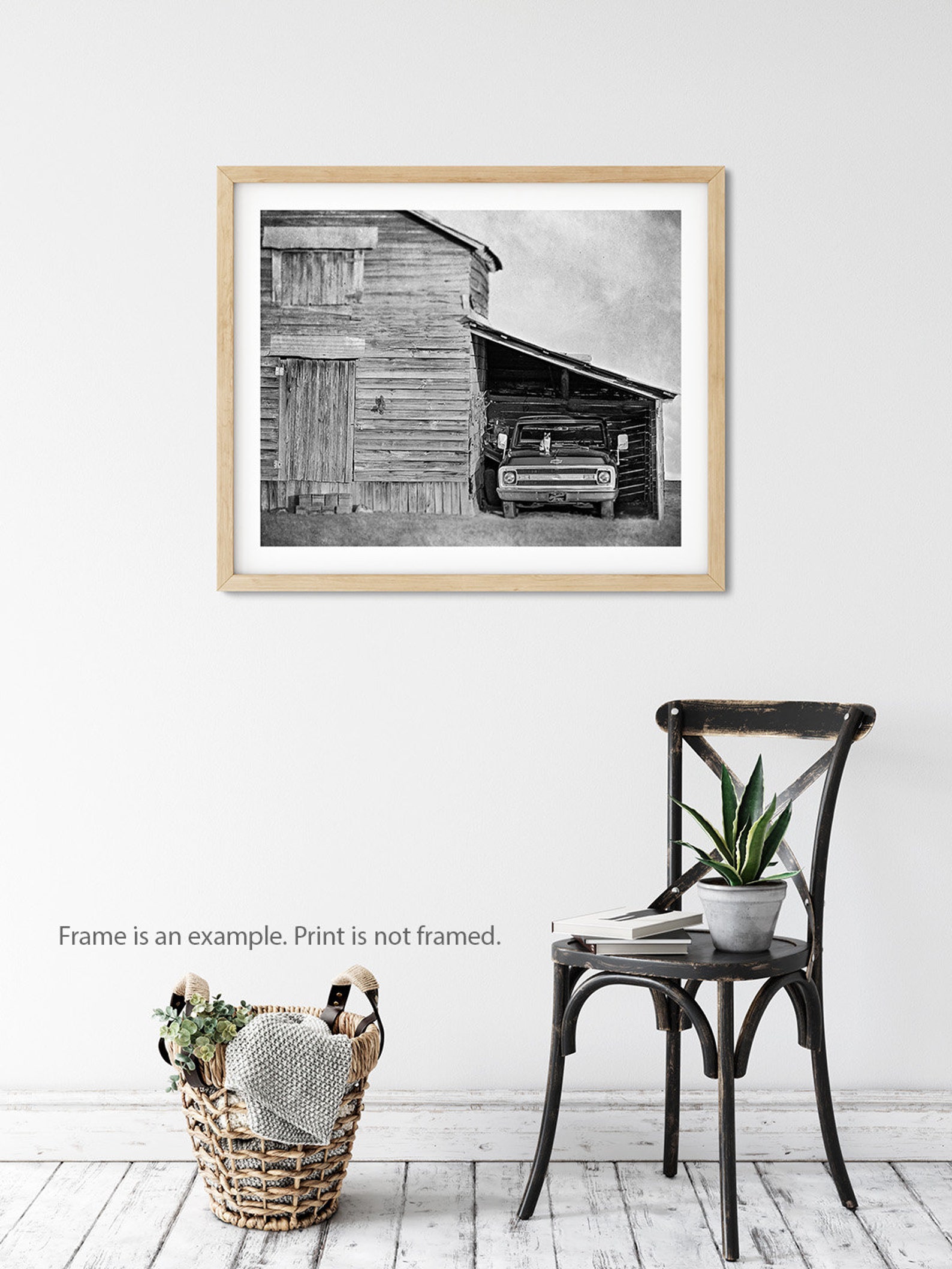 Rustic Wall Decor Black and White Photography Barn Etsy