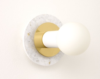 Aureole Matte Plastic Wall Light