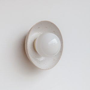 Eala Ceramic Wall Sconce image 1