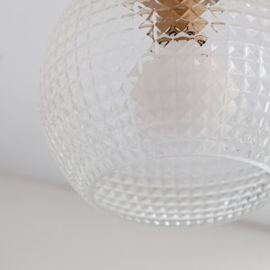 Diamond Glass Flush Ceiling Light image 6