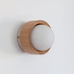 Pearla Hardwood Flush Light image 3