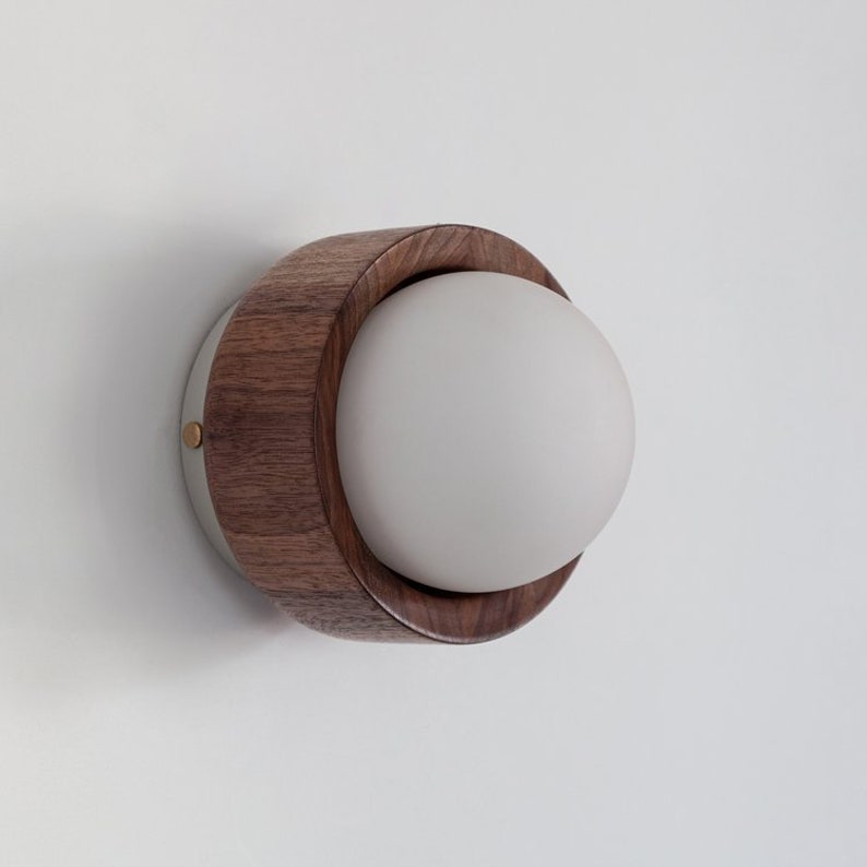 Pearla Hardwood Flush Light image 7