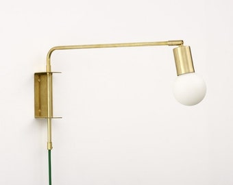 Swing Arm Wall Lamp with Bracket