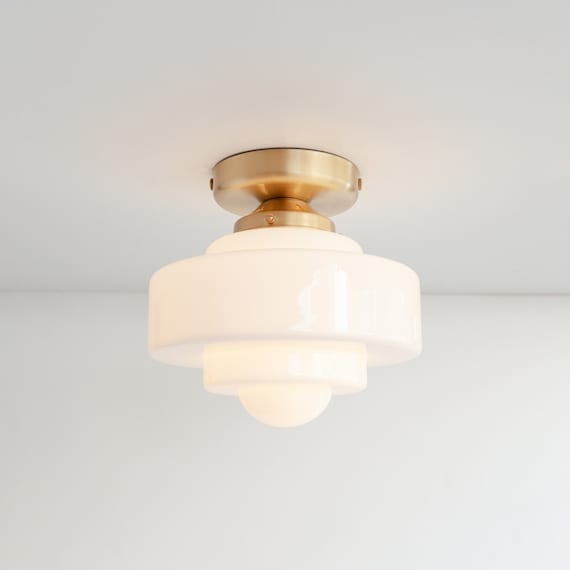 Opal flush cheap ceiling light