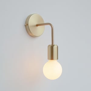 Gewagt als Messing Wandlampe