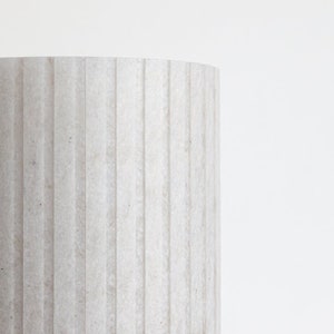 Rian Fluted Table Lamp Cork image 3