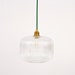 Reeded Glass Pendant Light 