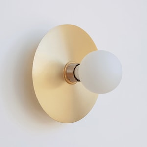 Arc Brass Wall Sconce or ceiling light